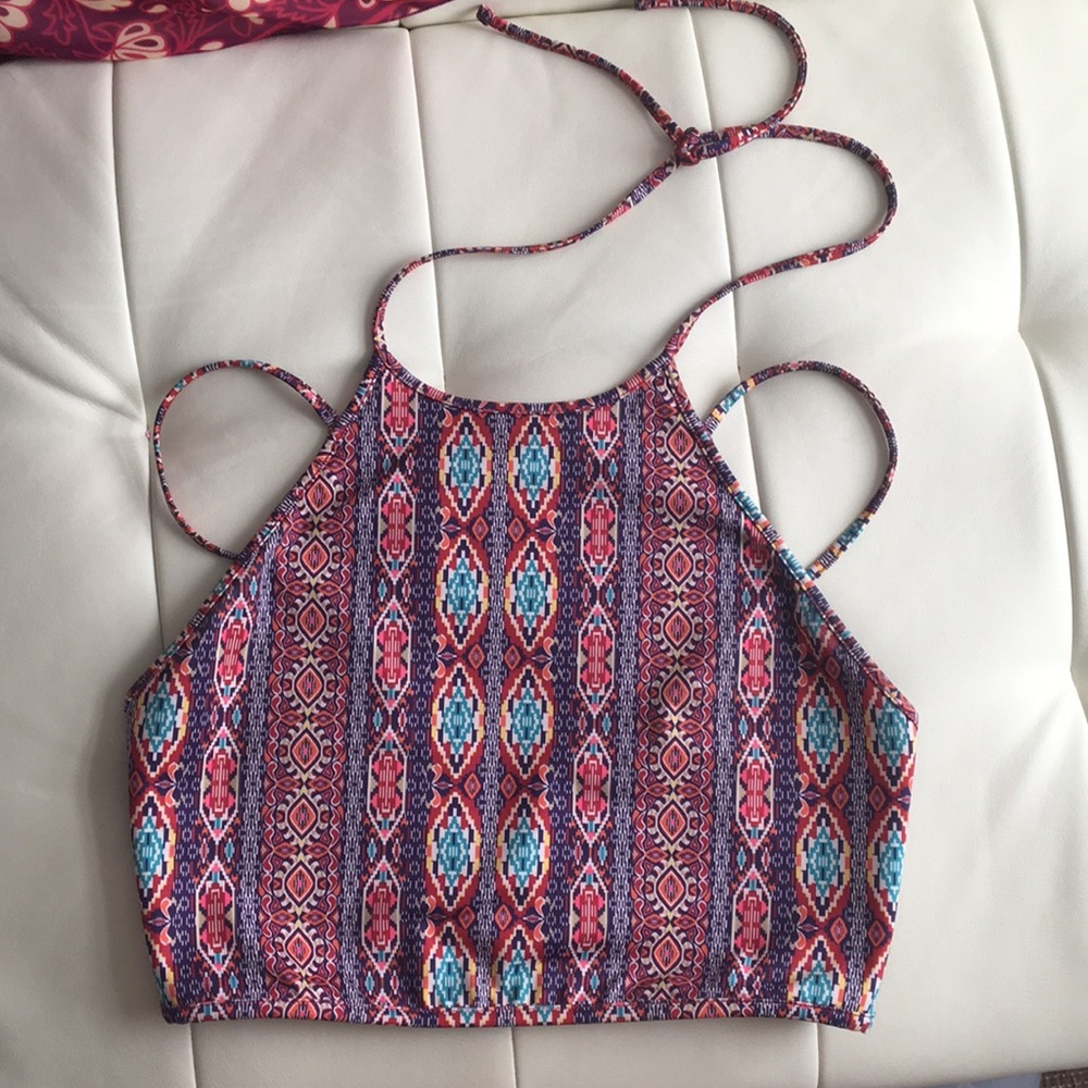 LA Hearts Active tribal print tank